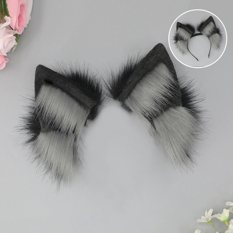 Moving plush headband