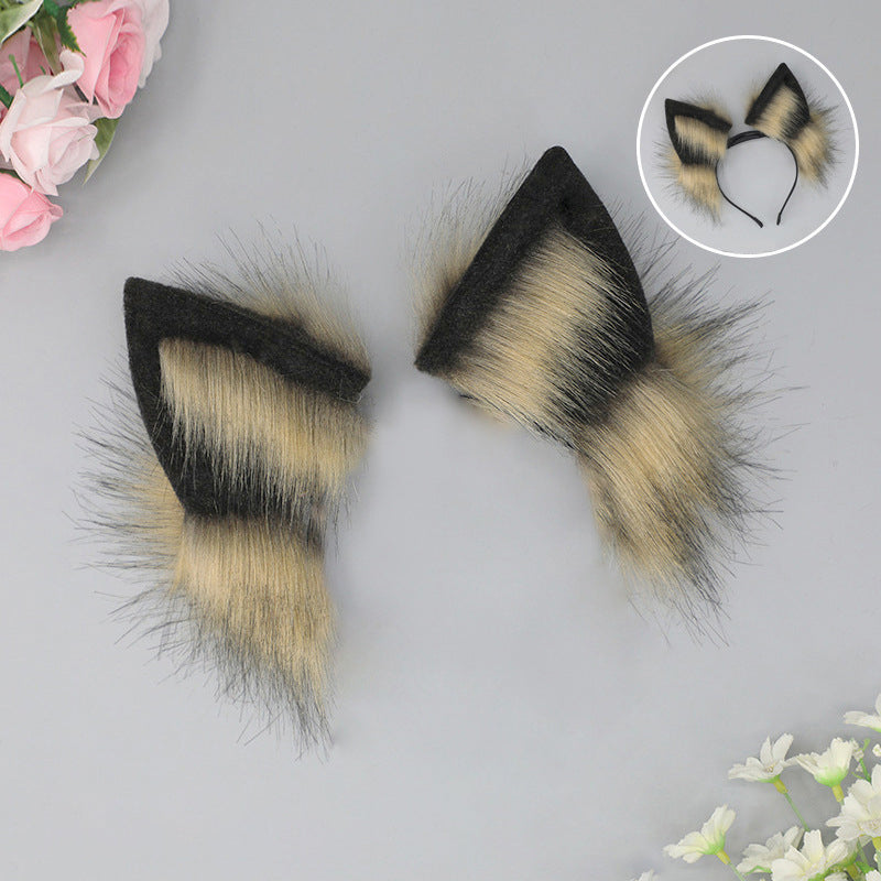 Moving plush headband