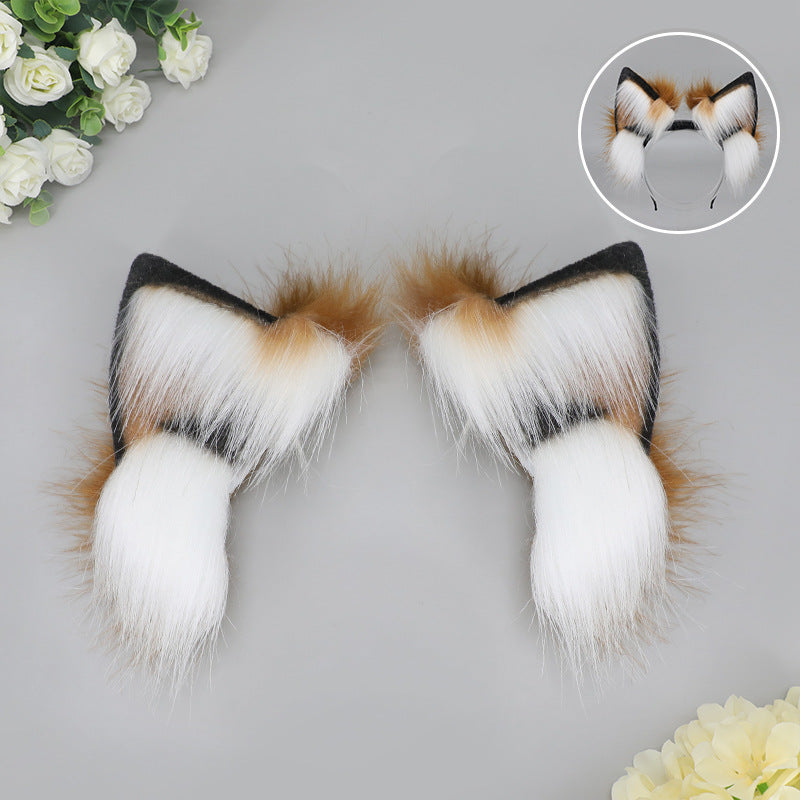 Moving plush headband