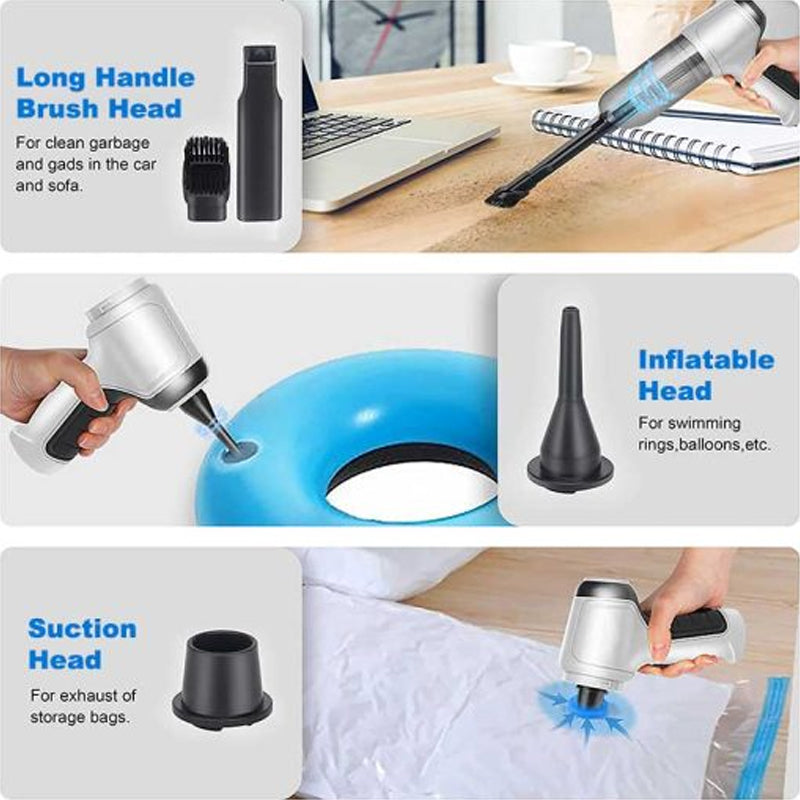 Small handheld cordless vacuum cleaner