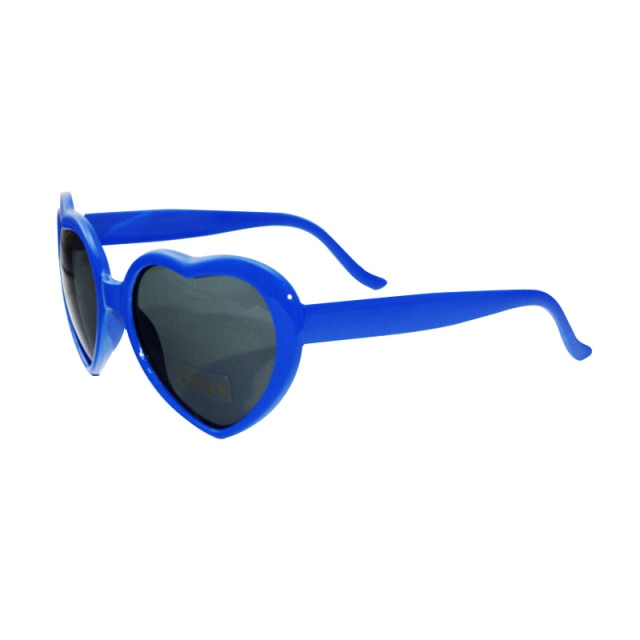 Retro heart-shaped glasses party eye protection sunglasses