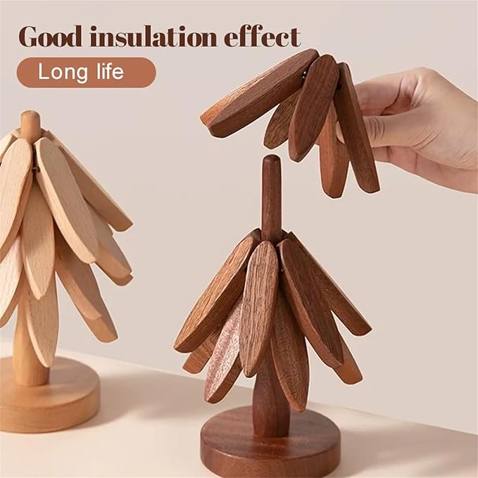 Coaster wooden table mat insulation pad