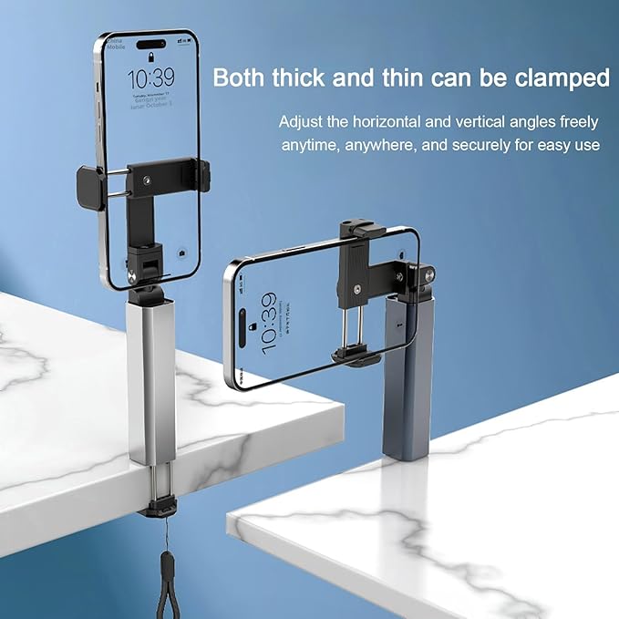 Travel mobile phone holder portable rotating holder