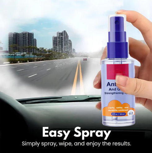 Long-lasting Anti-Fog Spray for Windshield