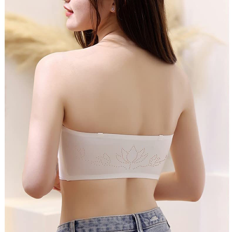 Women Lingerie Strapless Front Buckle Lift Bra