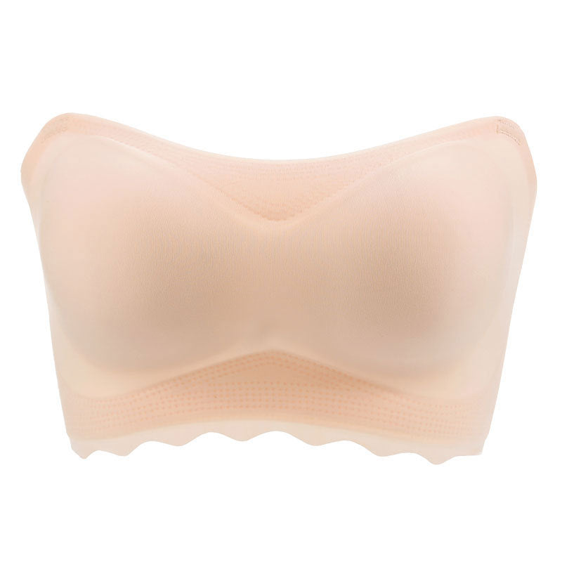 Ice Silk Non-slip Tube Top Bra