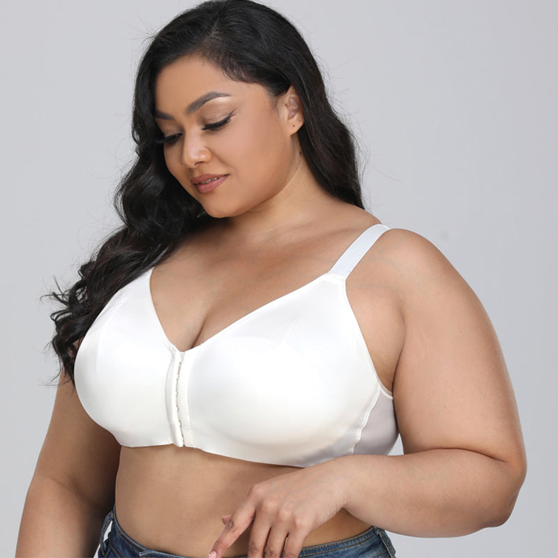 Ice Silk Ultra Thin Front Button Bra