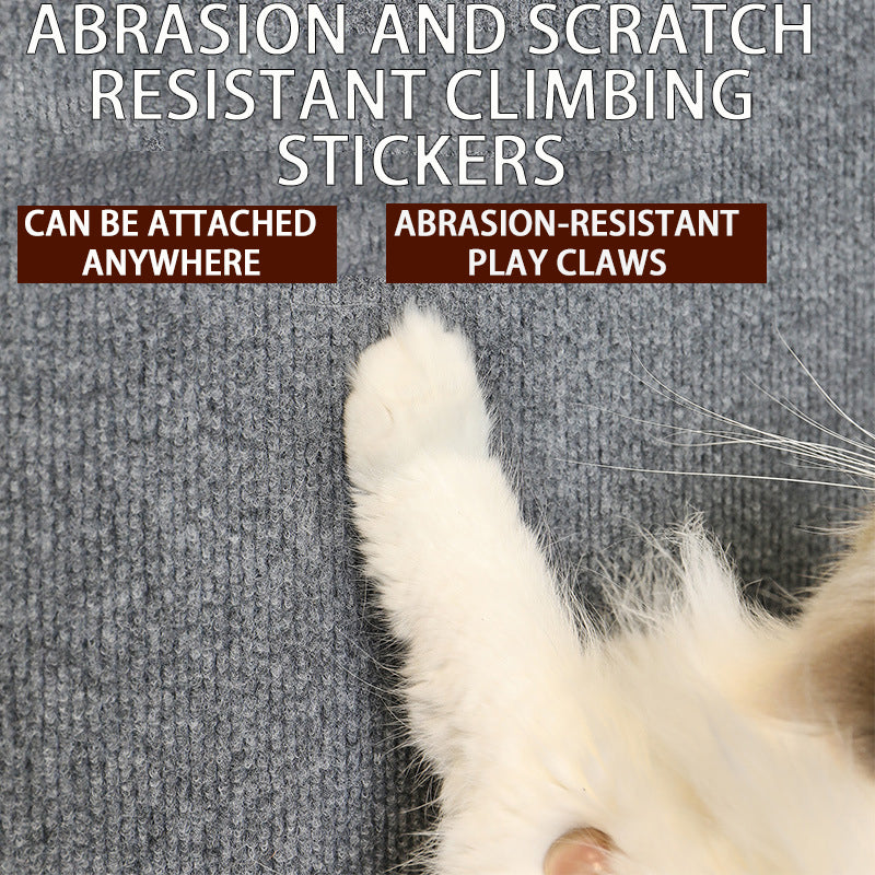 Scratch Resistant Cat Climbing Mat - Any Cut