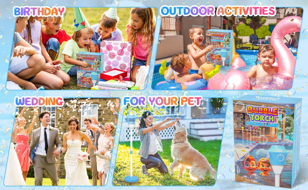 Children's Electric Streetlight Bubble Machine