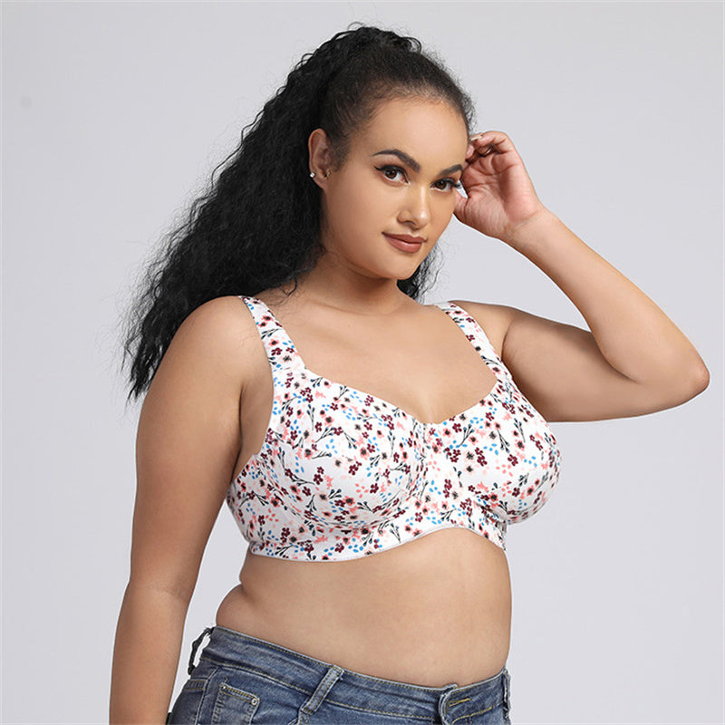 Premium Cotton Wide Strap Bra
