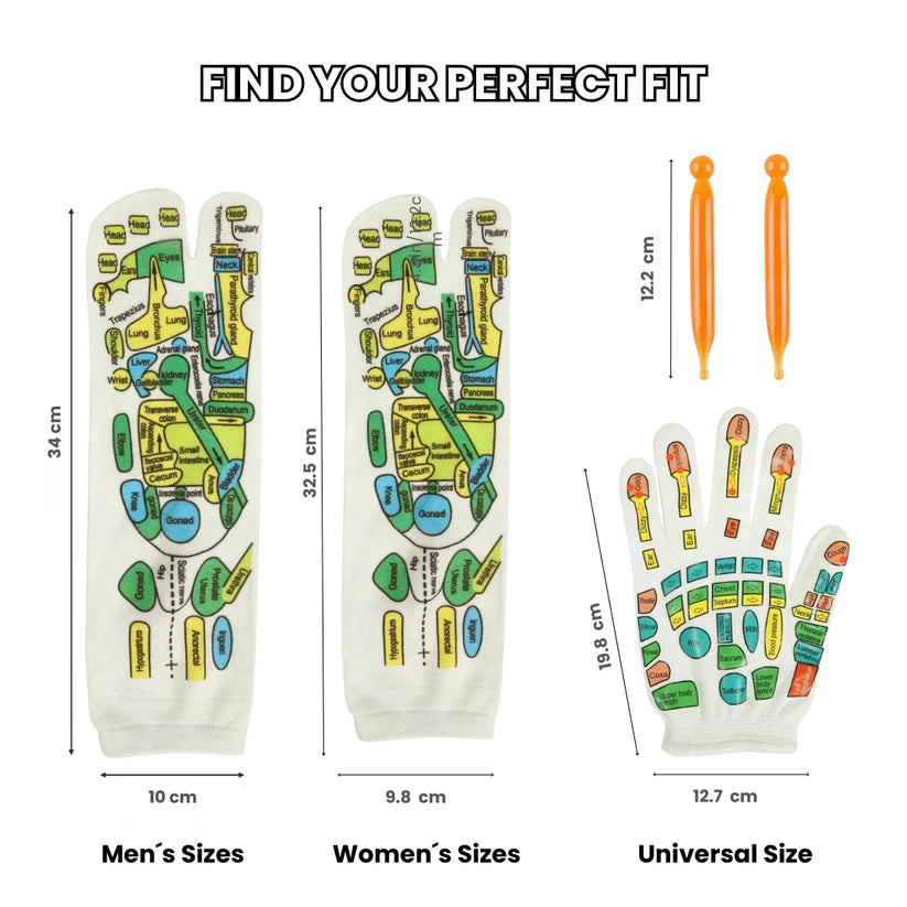 Reflexology Massage Gloves & Socks