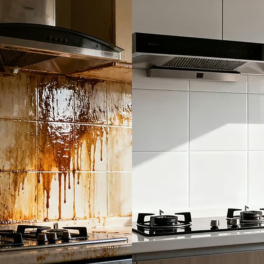 Electrolytic ion kitchen cleaning spray