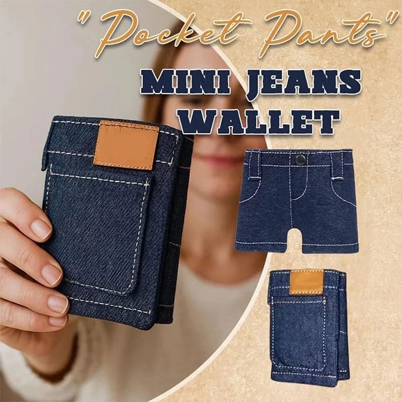 💰👖Denim Shorts Wallet