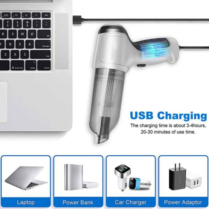 Small handheld cordless vacuum cleaner