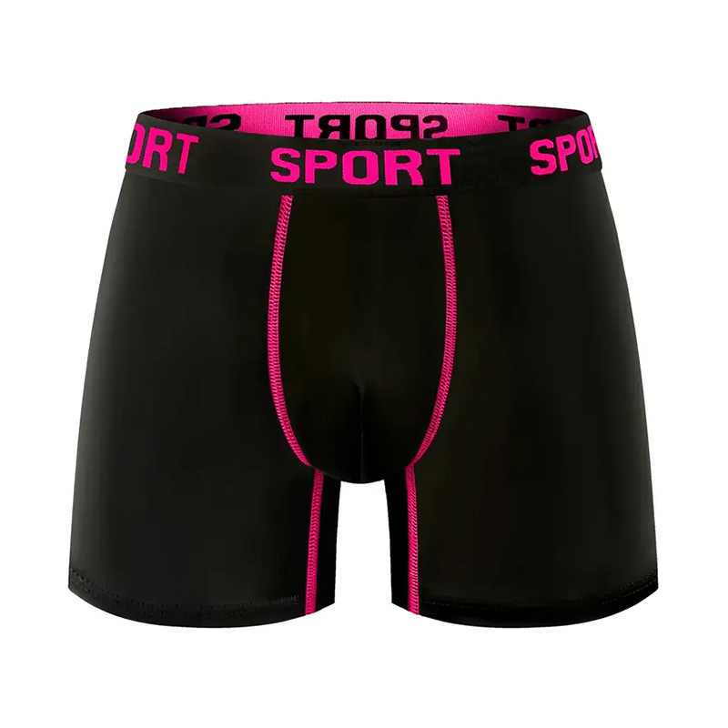 Men's Letter Appliqué Boxer Briefs