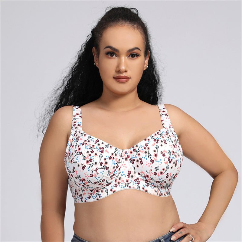 Premium Cotton Wide Strap Bra