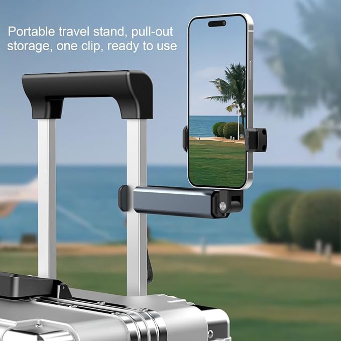 Travel mobile phone holder portable rotating holder