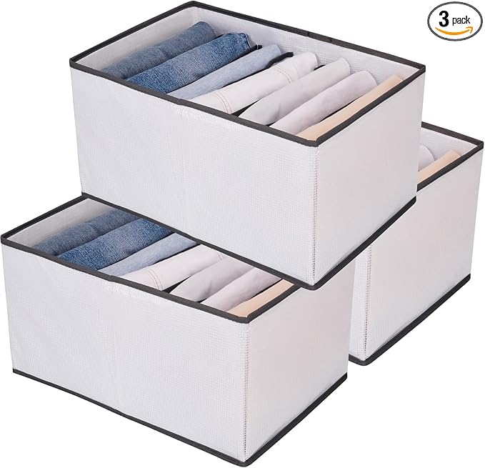 Upgraded Clothes Drawer Organizer