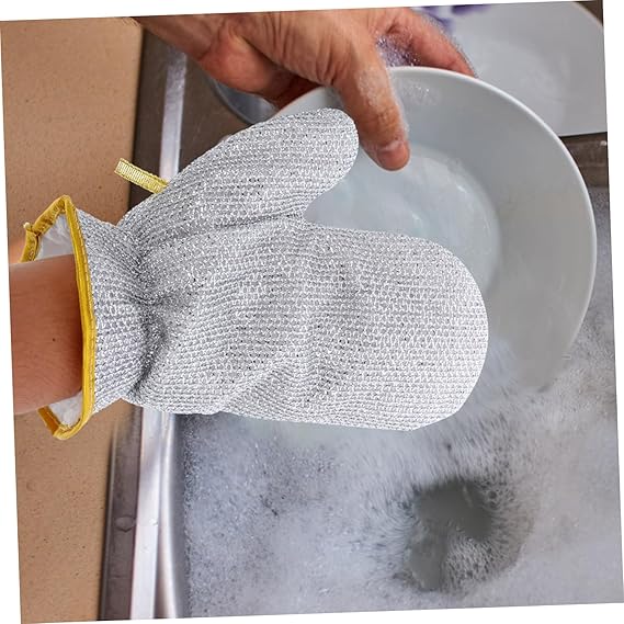 Steel Wire Dishwashing Gloves 1 Pair
