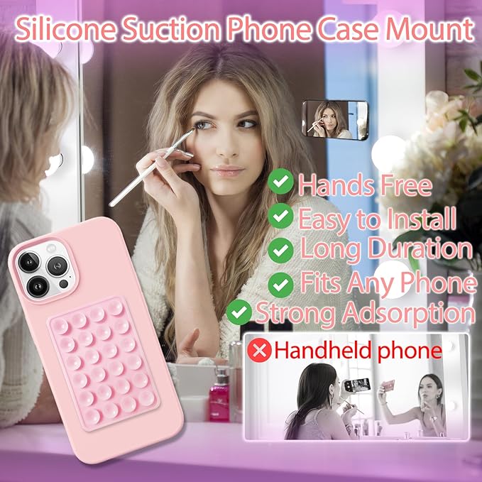 Silicone Suction Cup Non-slip Phone Case