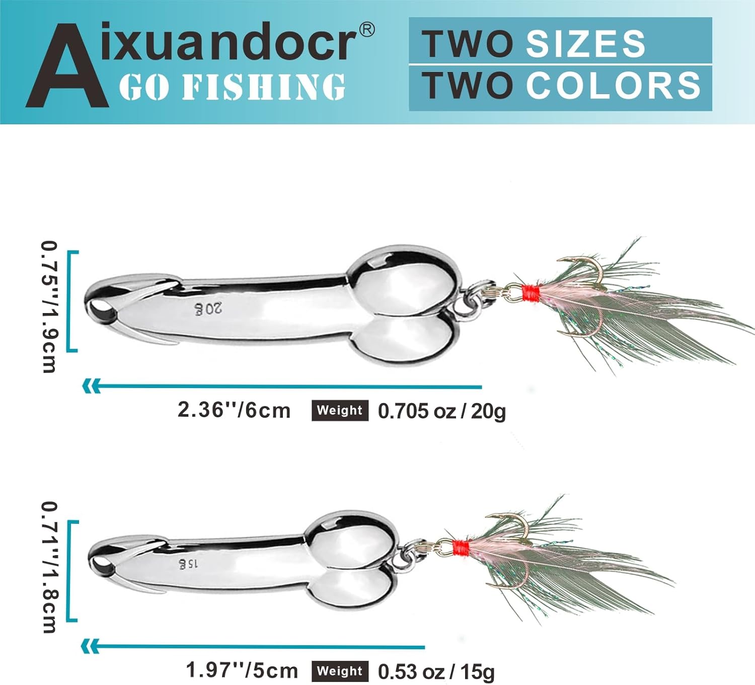 4pcs Fishing Bait Gag Gifts