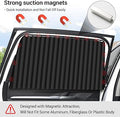 Sun Protection Magnetic Pull-Up Curtain Fabric for Car Use