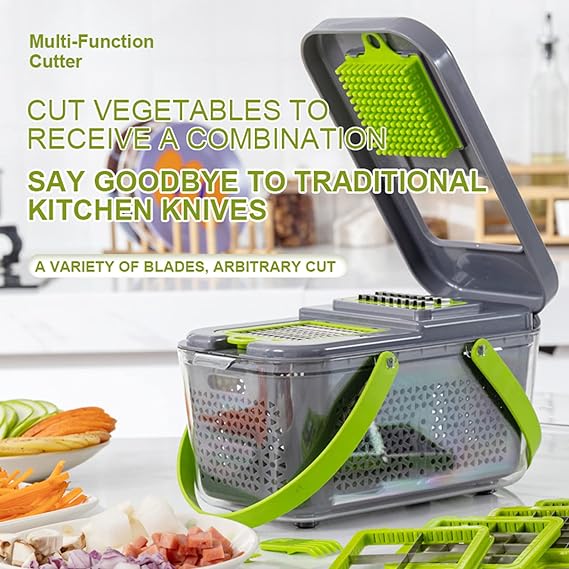 Vegetable Chopper 22 in 1 Multifunctional Food Chopper