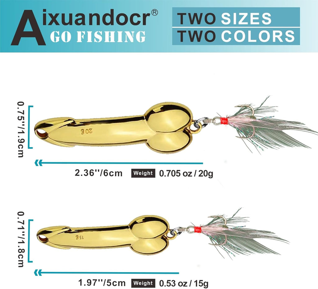 4pcs Fishing Bait Gag Gifts