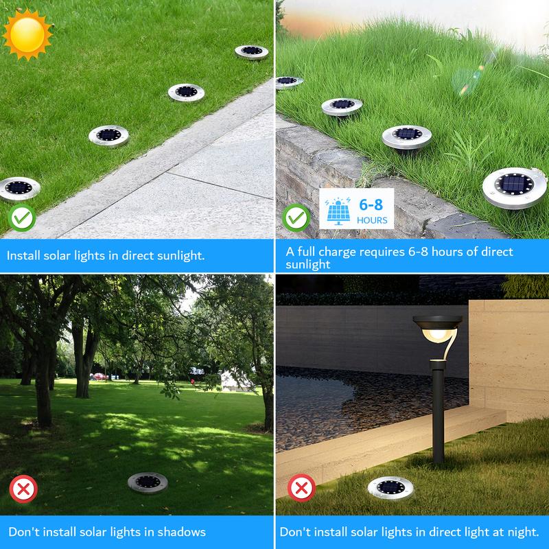 Solar Stainless Steel Underground Light