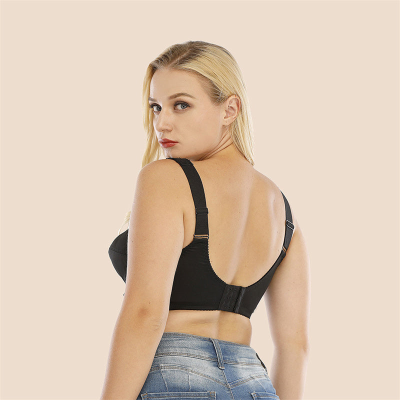 Sheer Lace Wide Strap Bra