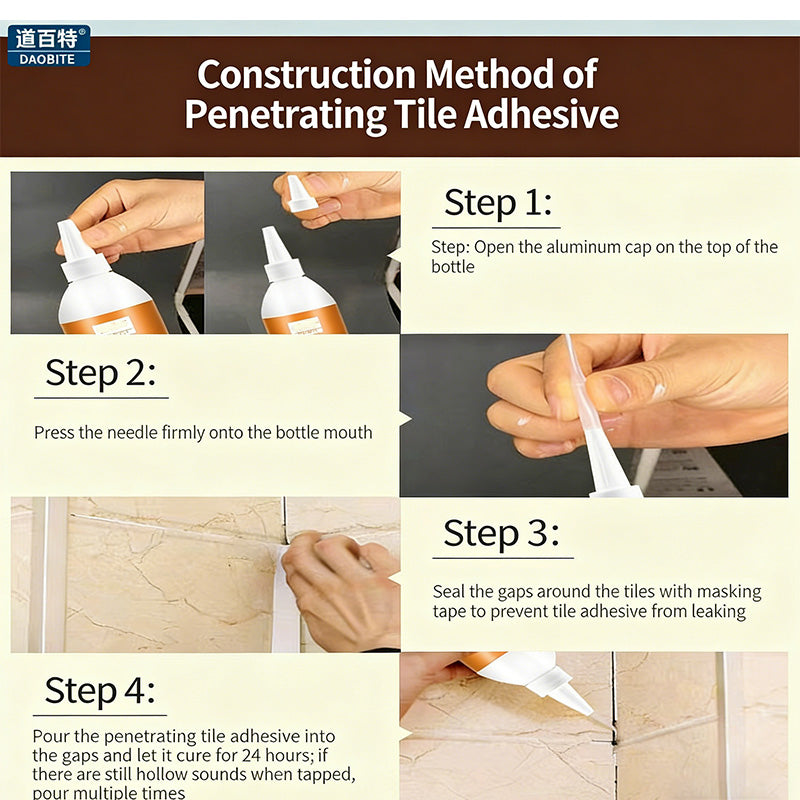 Tile adhesive strong adhesive （Tool kit included.）