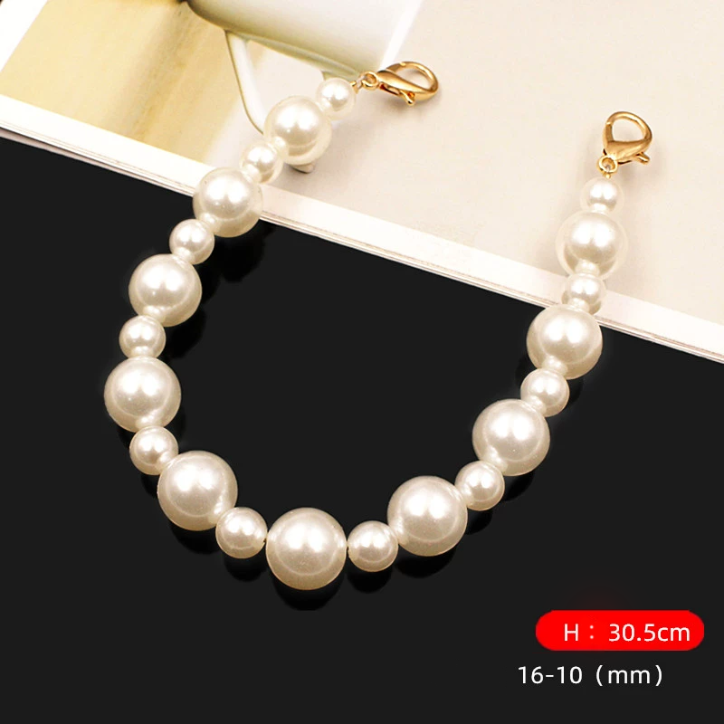 Pearl Chain Strap 8MM Handmade Bag Strap Accessories