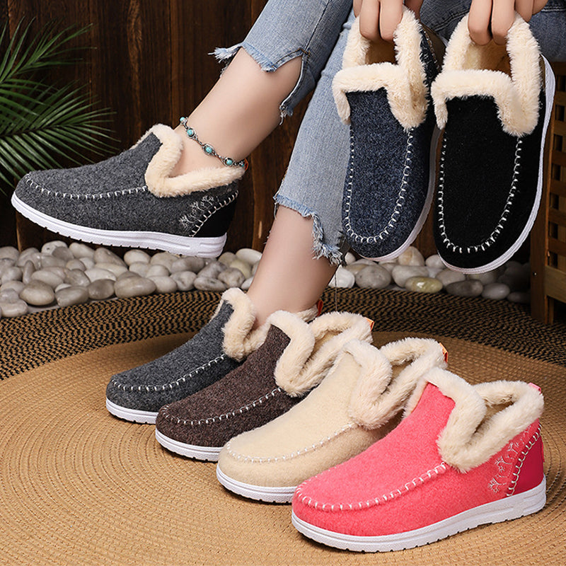 Women's Casual Fleece-Lined Warm Winter Boots