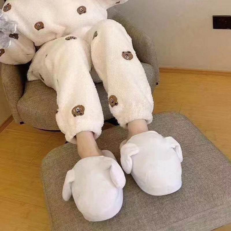 Ear-moving warm slippers