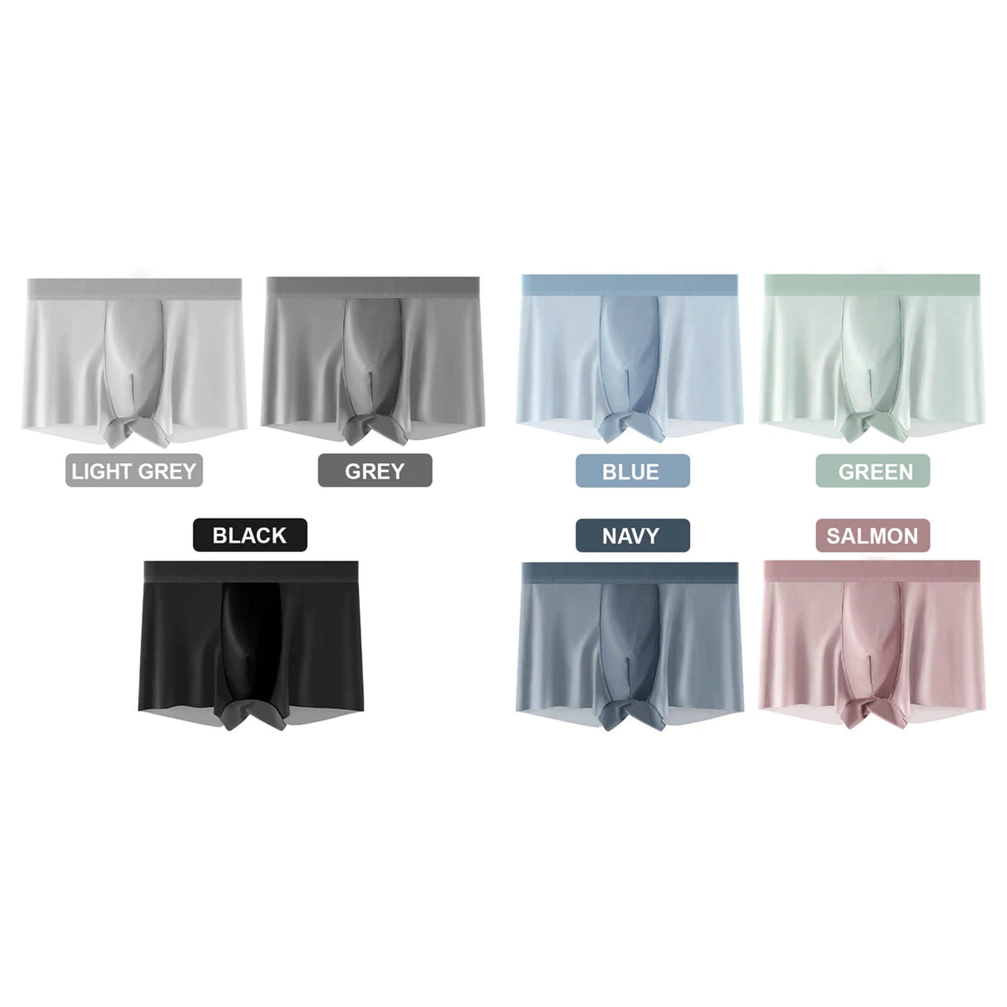 Men's Large Size Ice Silk Breathable Briefs