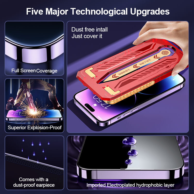 4G Tempered Film Case