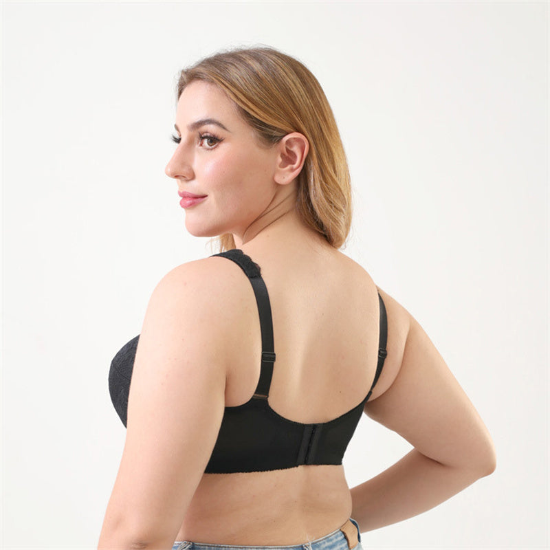 Black Lace Sexy Wireless Bra