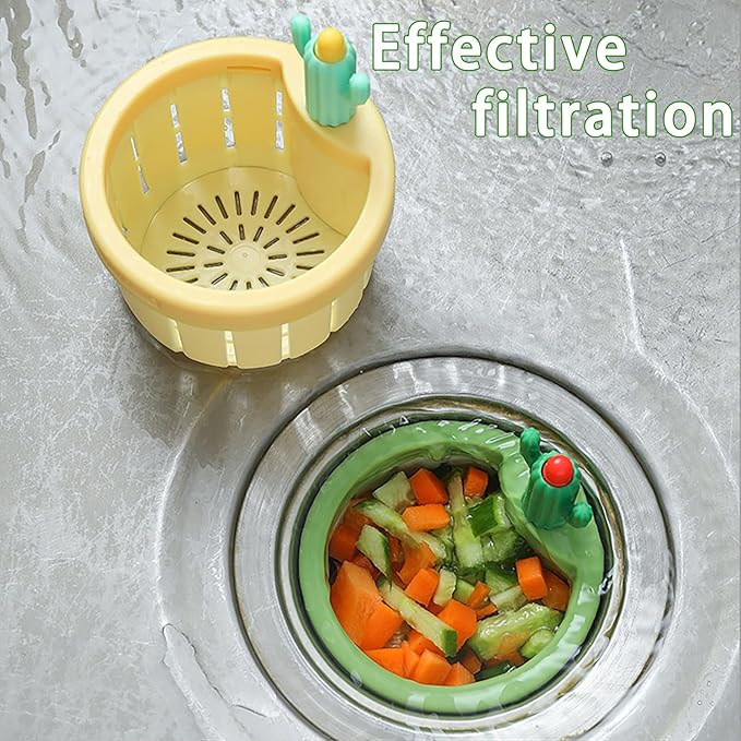 Cactus water filter kitchen anti-clogging sink