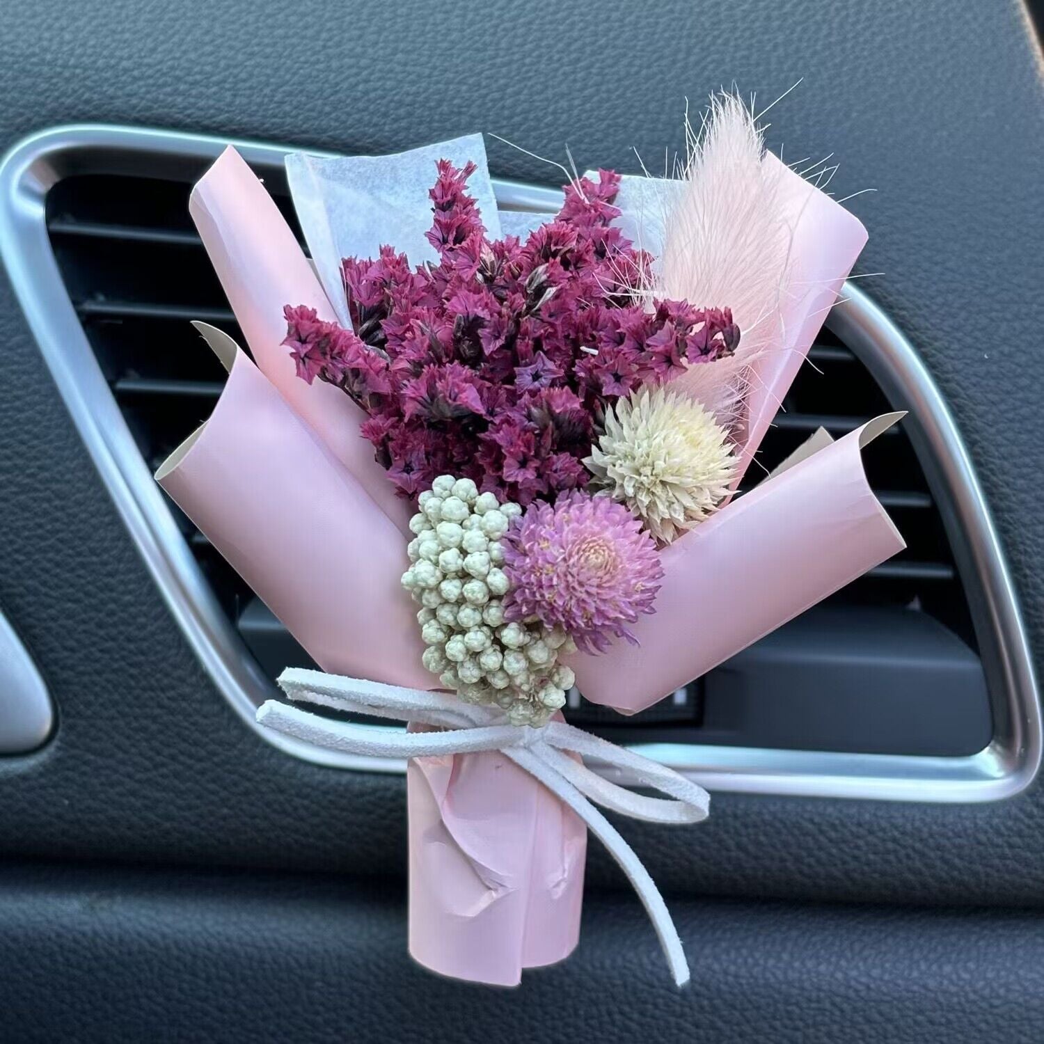 Car Aromatherapy Preserved Bouquet
