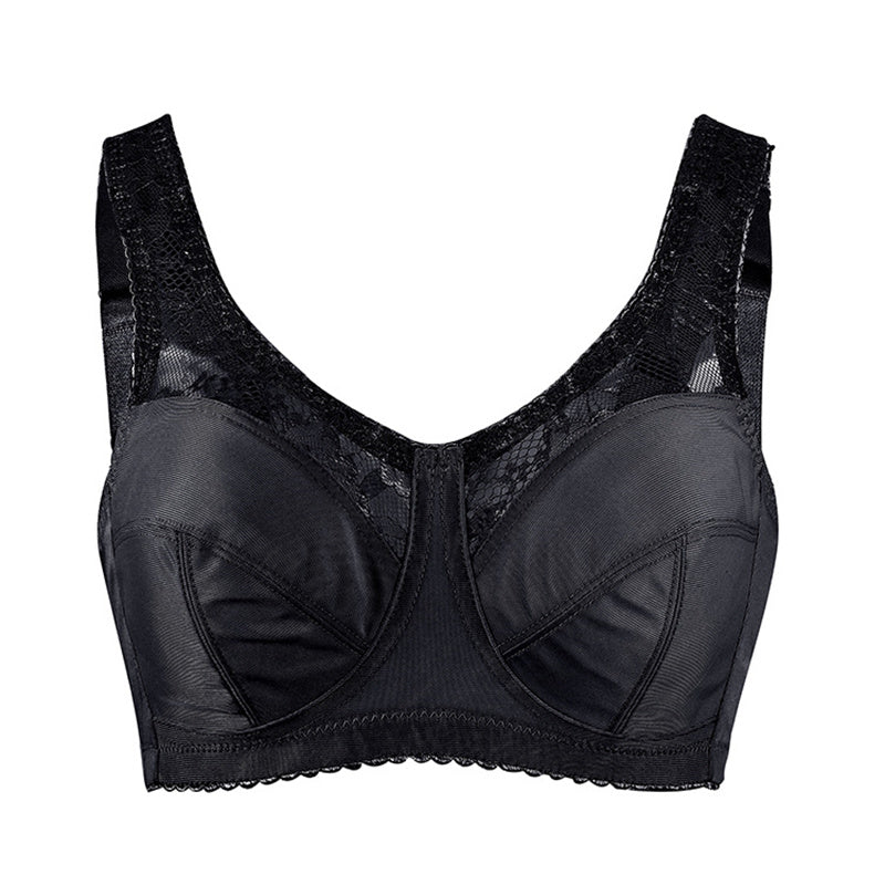 Lace Wide Strap Ultra Thin Bra