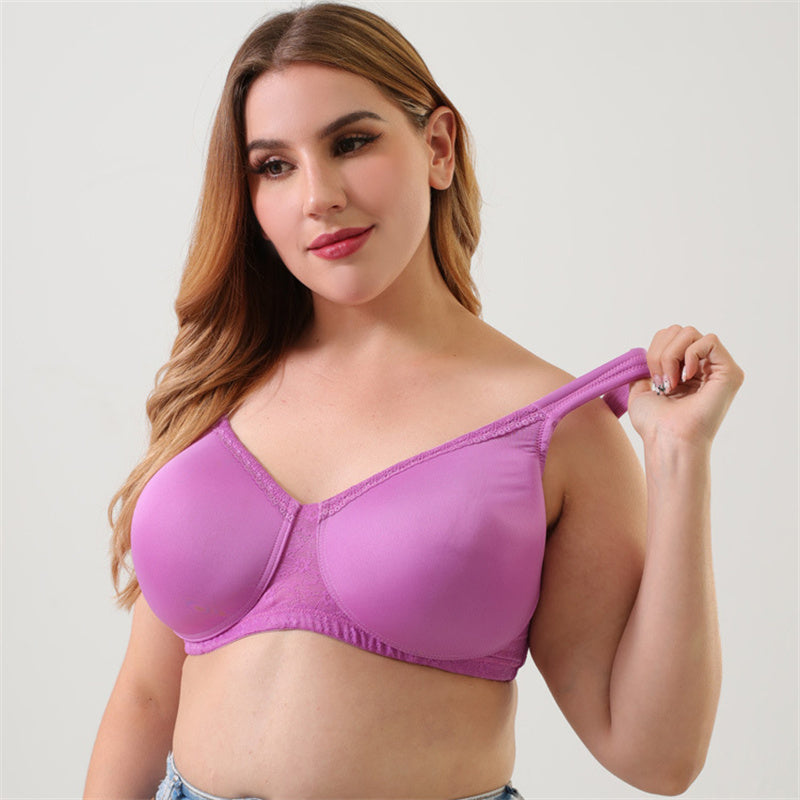 Full Cup Solid Color Bra