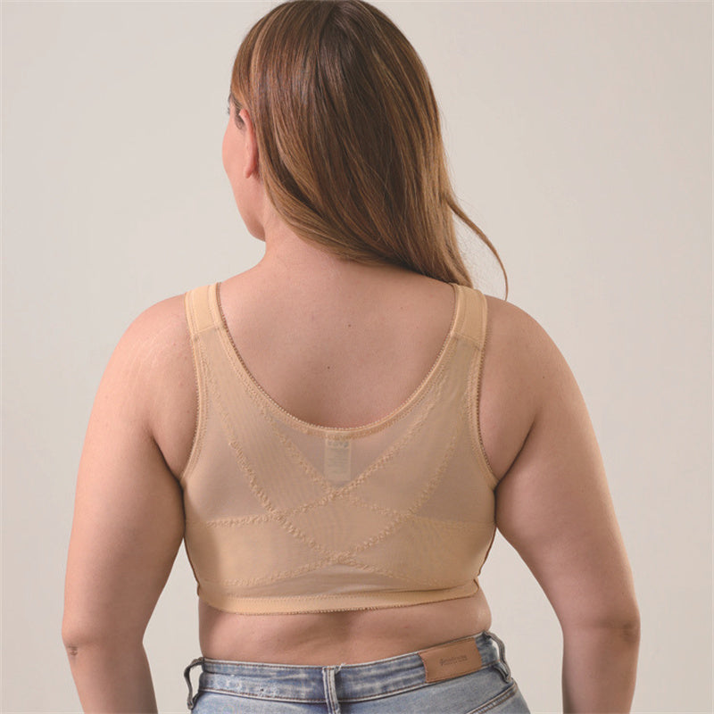 Front Button No Foam Bra