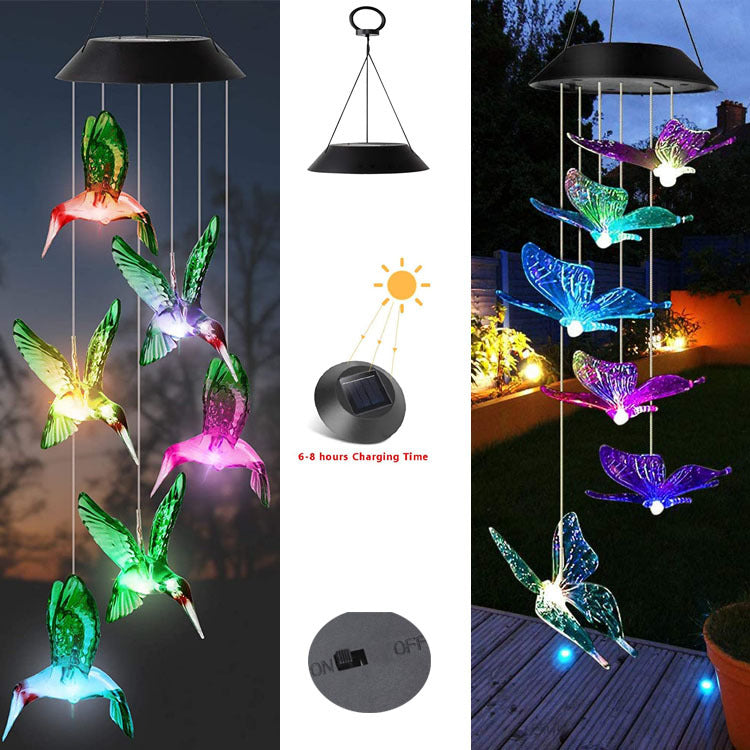 Solar colorful gradient light