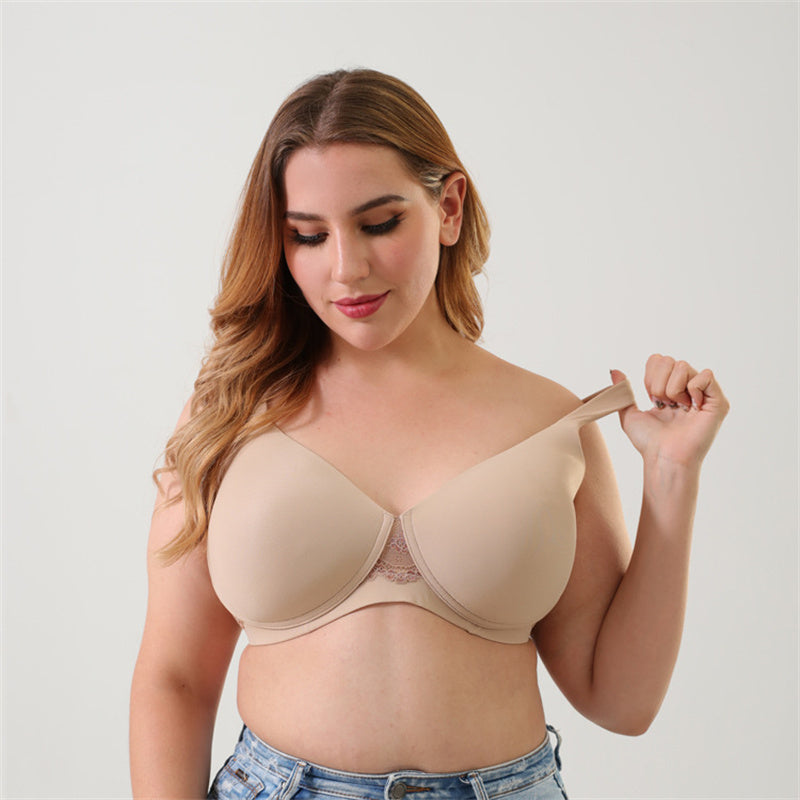 Wide Sponge Strap Unwired Bra