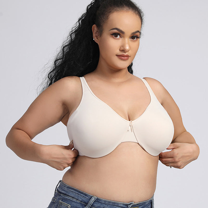 Ultra Thin Plus Size Underwire Bra