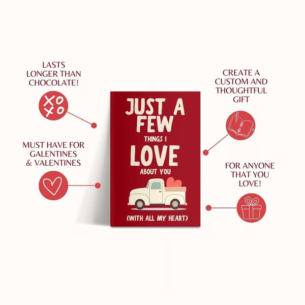🔥❤️Fill In The Blank Gift Book📚