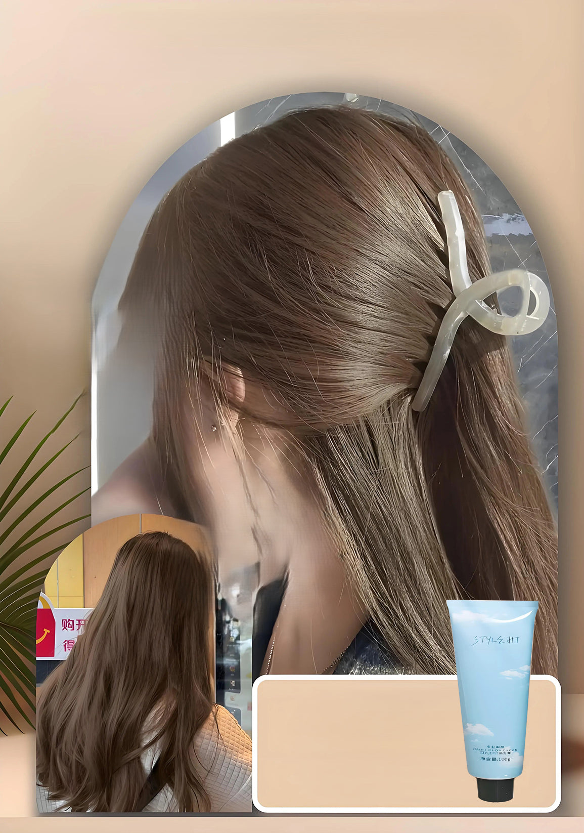 Hair dye for men and women