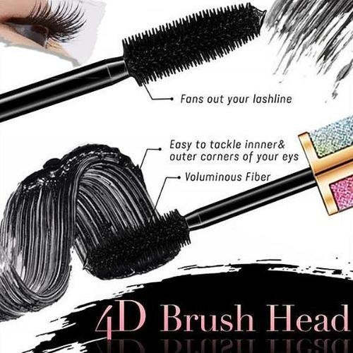 2022 4D Galaxy Waterproof Silk Fiber Thick Lengthening Mascara