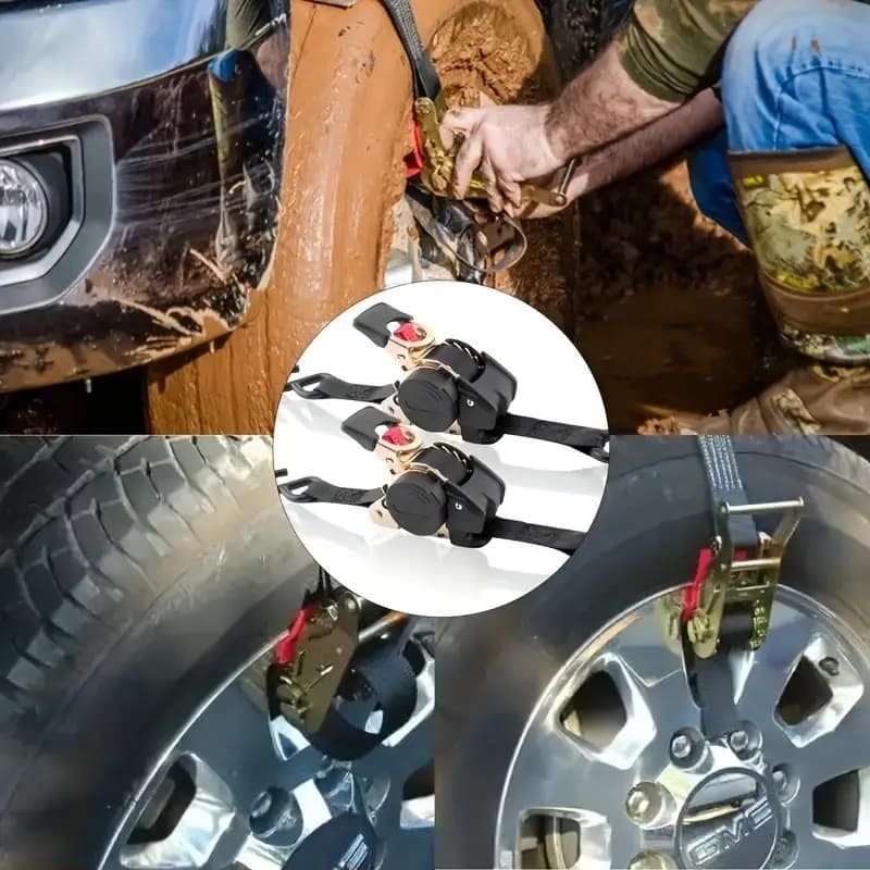Retractable Ratchet Strap