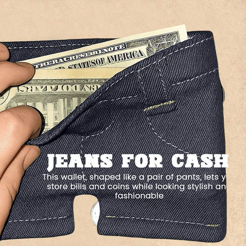 💰👖Denim Shorts Wallet